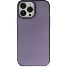 Mariposa Secret Newface Apple iPhone 13 Pro Max Kılıf Modos Metal Kapak - Derin Mor