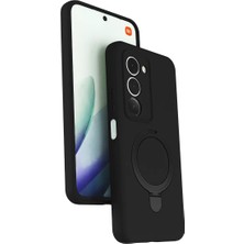Mariposa Secret Newface Xiaomi Redmi 15 4g Regal Magsafe Standlı Kapak - Siyah