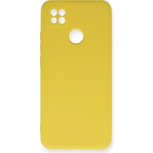 Mariposa Secret Newface Xiaomi Redmi 9c Kılıf Nano Içi Kadife Silikon - Sarı