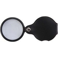 Üreticiniz 5X50MMMINI Büyüteç,cepte Taşınan,optik Lens Katlanabilir Deri KAPLAMAXX1051