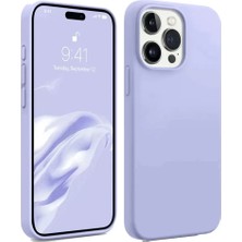 Mariposa Secret Newface Apple iPhone 15 Pro Max Kılıf First Silikon - Lila