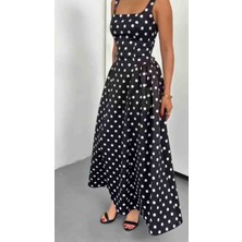 Nesko Butik Puanlı Prenses Elbise