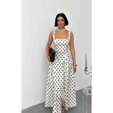 Nesko Butik Puanlı Prenses Elbise