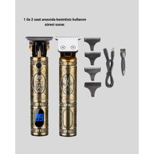 Uravas Store Profesyonel Kablosuz Tıraş Makinesi – 1-2 Saat Kesintisiz Kullanım