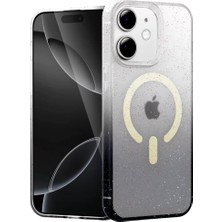 Mariposa Secret Newface Apple iPhone 12 Pummel Shiny Magsafe Kapak - Siyah