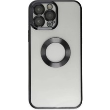 Mariposa Secret Newface Apple iPhone 13 Pro Kılıf Slot Silikon - Siyah