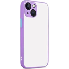 Mariposa Secret Newface Apple iPhone 13 Kılıf Montreal Silikon Kapak - Mor