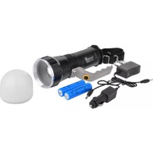 Üreticiniz Projektor Zoomlu Şarjlı El Feneri WT-129