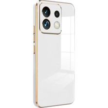 Mariposa Secret Newface Xiaomi Redmi Note 13 Pro 5g Kılıf Volet Silikon - Beyaz