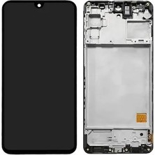 Mariposa Secret Samsung Galaxy M31S M317 LCD Ekran Dokunmatik Siya
