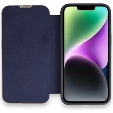 Mariposa Secret Newface Apple iPhone 13 Pro Kılıf Dolpin Kapaklı - Lacivert