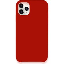 Mariposa Secret Newface Apple iPhone 11 Pro Kılıf Lansman Legant Silikon - Kırmızı