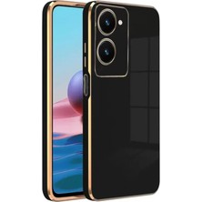 Mariposa Secret Newface Vivo Y18 Kılıf Volet Silikon - Siyah