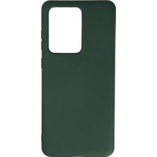 Mariposa Secret Newface Samsung Galaxy S20 Ultra Kılıf Nano Içi Kadife Silikon - Koyu Yeşil