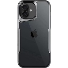 Mariposa Secret Newface Apple iPhone 16 Plus Kılıf Boyi Silikon Kapak - Titan Gri