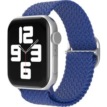 Mariposa Secret Newface Apple Watch 42MM Star Kordon - Benekli Mavi