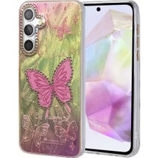 Mariposa Secret Newface Samsung Galaxy A35 5g Kılıf Blade Aynalı Desenli Kapak - Desen 5