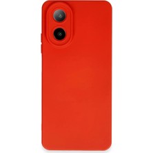Mariposa Secret Newface Oppo A38 Kılıf Nano Içi Kadife Silikon - Kırmızı