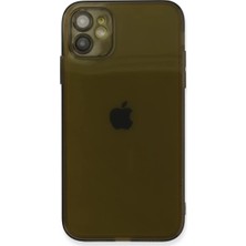 Mariposa Secret Newface Apple iPhone 12 Kılıf Fly Lens Silikon - Siyah