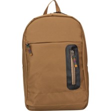 Plm Castelo 15.6" Notebook Sırt Çantası Taba Rengi (Kdo)