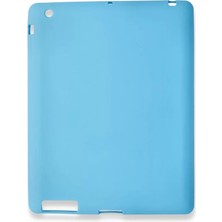 Mariposa Secret Newface Apple iPad 4 9.7 Kılıf Evo Tablet Silikon - Mavi