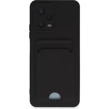 Mariposa Secret Newface Xiaomi Poco X5 5g Kılıf Kelvin Kartvizitli Silikon - Siyah