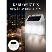 Uravas Store Dış Mekan Solar Duvar Lambası – 120° Hareket Algılama 3 Işık Modu Yeni Nesil