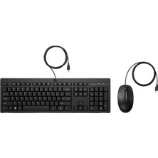 Hp 225 Kablolu Fare ve Klavye 286J4AA Siyah (Kdo)