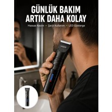 Uravas Store Erkek Saç ve Sakal Kesme Makinesi – Su Geçirmez Sessiz Motorlu Yeni Nesil