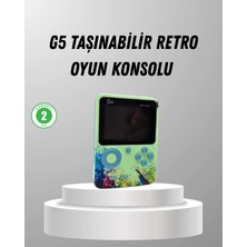 Armüz 500 Oyunlu G5 Retro Mini Oyun Konsolu 3 Inç Ekran ve Tv Desteği