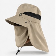 Oodun Explorer Sun Shield Uv Korumalı Outdoor Şapka – Boyun Korumalı, Nefes Alabilir, Katlanabilir, Unisex Kamp ve Balıkçı Şapkası
