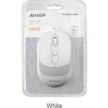 A4Tech A4 Tech FM10 USB Fstyler Beyaz Optik 1600 Dpı Mouse (Kdo)