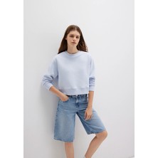 Mavi Bisiklet Yaka Mavi Sweatshirt 1S10387-89201