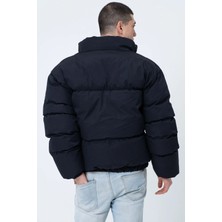 Garen Erkek Siyah Oversize Bomber Su Geçirmez Waterproof Mont Kaban