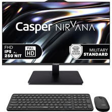 Casper Nirvana A80.1342-AQ00A-V-S-K 13. Nesil Intel® Core™ I5 13420H 12 GB Ram 1 Tb SSD 23.8 Inç All In One