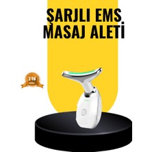 ALK Kablosuz Şarjlı Yüz Masaj Cihazı | Cilt Yenileyici ve Nem Dengeleyici