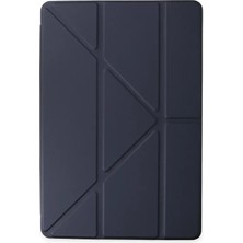 Uravas Store Mey Ithalat®   iPad 9.7 (2018) Kılıf Kalemlikli Mars Tablet Kılıfı - Lacivert