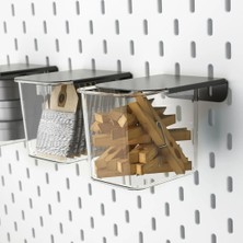 Ikea Skådıs Çok Amaçlı Pano Parçası, Siyah, 7X8X8,5 cm