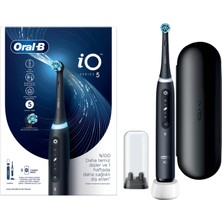 Oral-B Oral B Io 5 Şarjlı Diş Fırçası Siyah + Seyahat Kabı