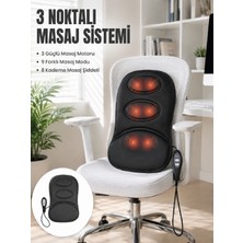Tech Butiq Titreşimli Masaj Koltuk Minderi Kademe Şiddet Ayarlı Isıtma Fonksiyonlu Masaj Pedi