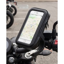 ALK Su Geçirmez Motosiklet Scooter Telefon Standı Dokunmatik Ekranlı Bisiklet Tutucu