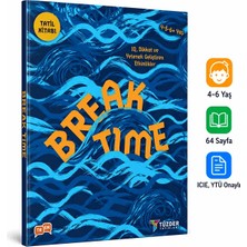 TÜZDER Yayınları Break Time - Okul Öncesi Zeka Geliştirici Kitap 4 - 6 Yaş Kolektif Yazar