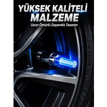 ALK 4 Adet LED Lastik Sibop Işığı Otomobil Için Hareket Sensörlü