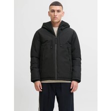 Jack & Jones Jcounion Light Padded Blocking Siyah Erkek Mont 12285586