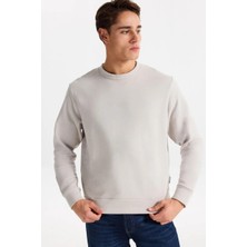 Jack&jones 12282821 Jcostance Sweat Vapor Blue Erkek Sweatshirt
