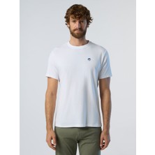 North Sails Regular Fit %100 Organik Pamuk Bisiklet Yaka Tişört