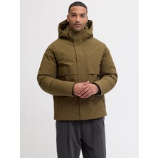 Jack & Jones Erkek Fermuar Kapamali Kapüsonlu Mont - Ccmoon
