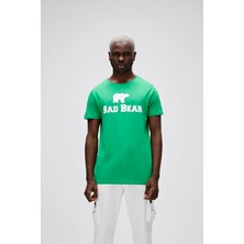 Bad Bear Bear Tee T-Shirt Yeşil Baskılı Erkek Tişört
