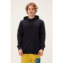 Bad Bear Pucker Bear Hoodıe Siyah Erkek Sweatshirt 22.02.12.014-C01