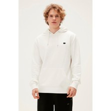 Bad Bear Long Story Hoodıe Beyaz Erkek Sweatshirt 22.02.12.034-C04